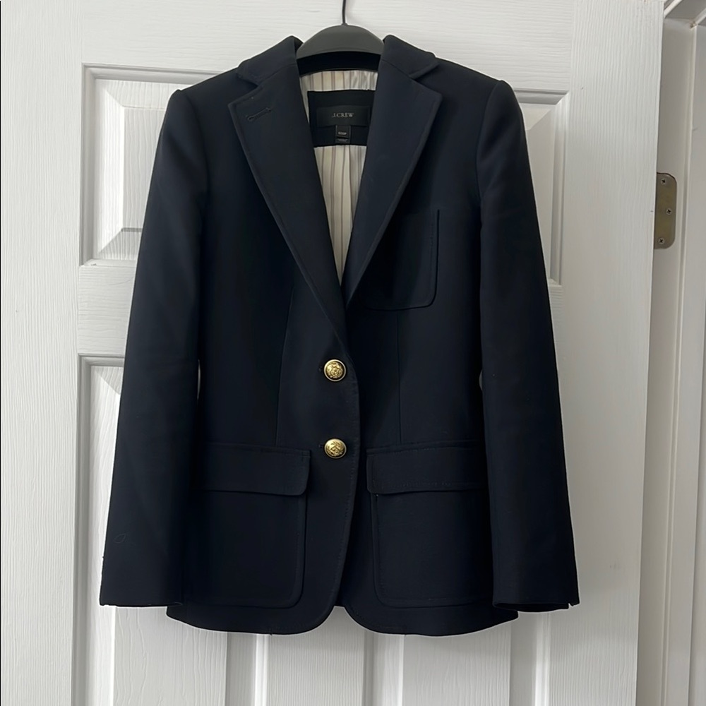 J. Crew Women's Navy Blazer 000P